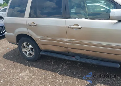 2006 Honda Pilot Ex-L from USA, damaged, VIN 5FNYF18506B013512